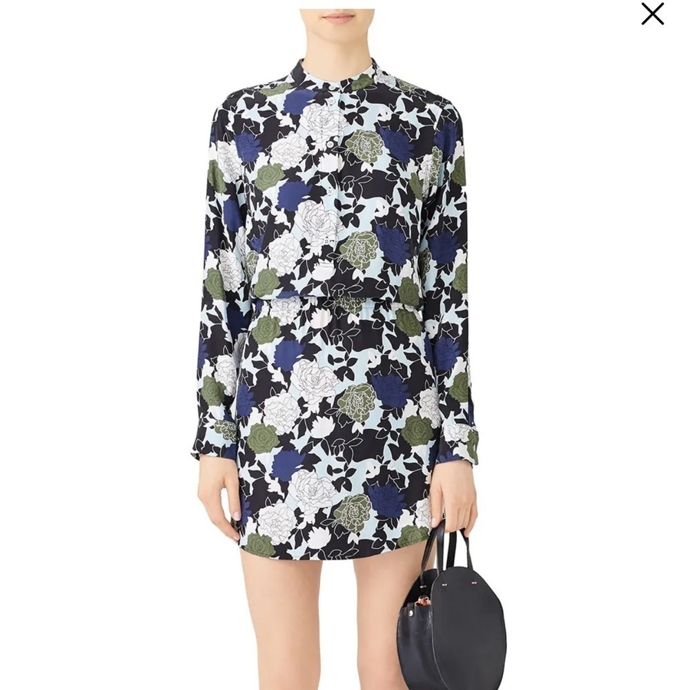 EQUIPMENT‎ FEMME Chelsea Silk Floral Dress Size XS NWT